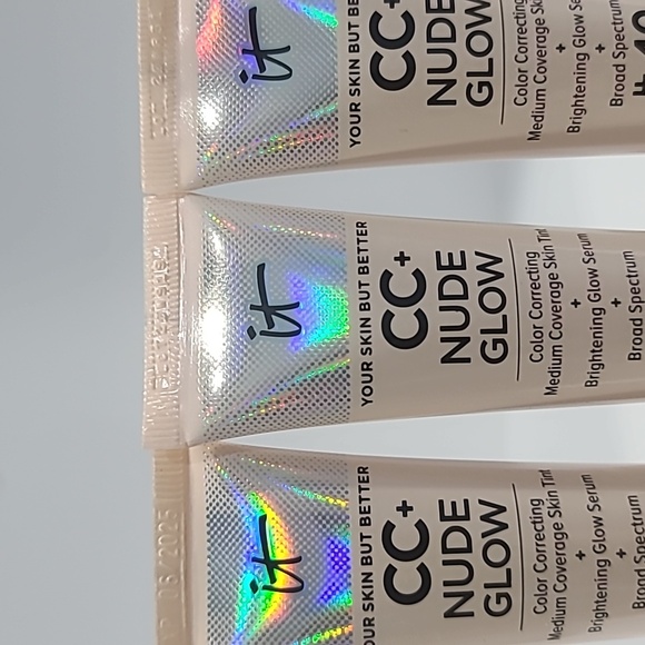 CHOOSE ✅ IT Cosmetics CC+ Nude Glow Lightweight Foundation SPF 40 ✨ BNIB - Picture 11 of 11